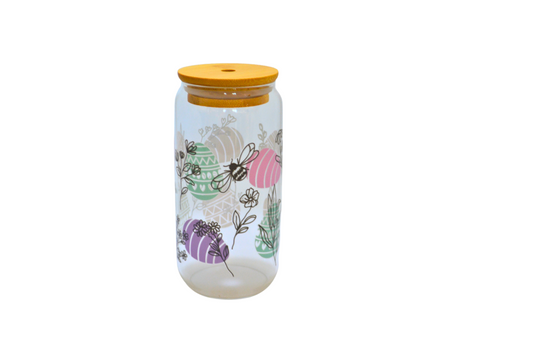 Easter Egg Glass Tumbler